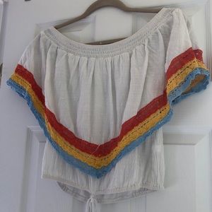 Off the shoulder top